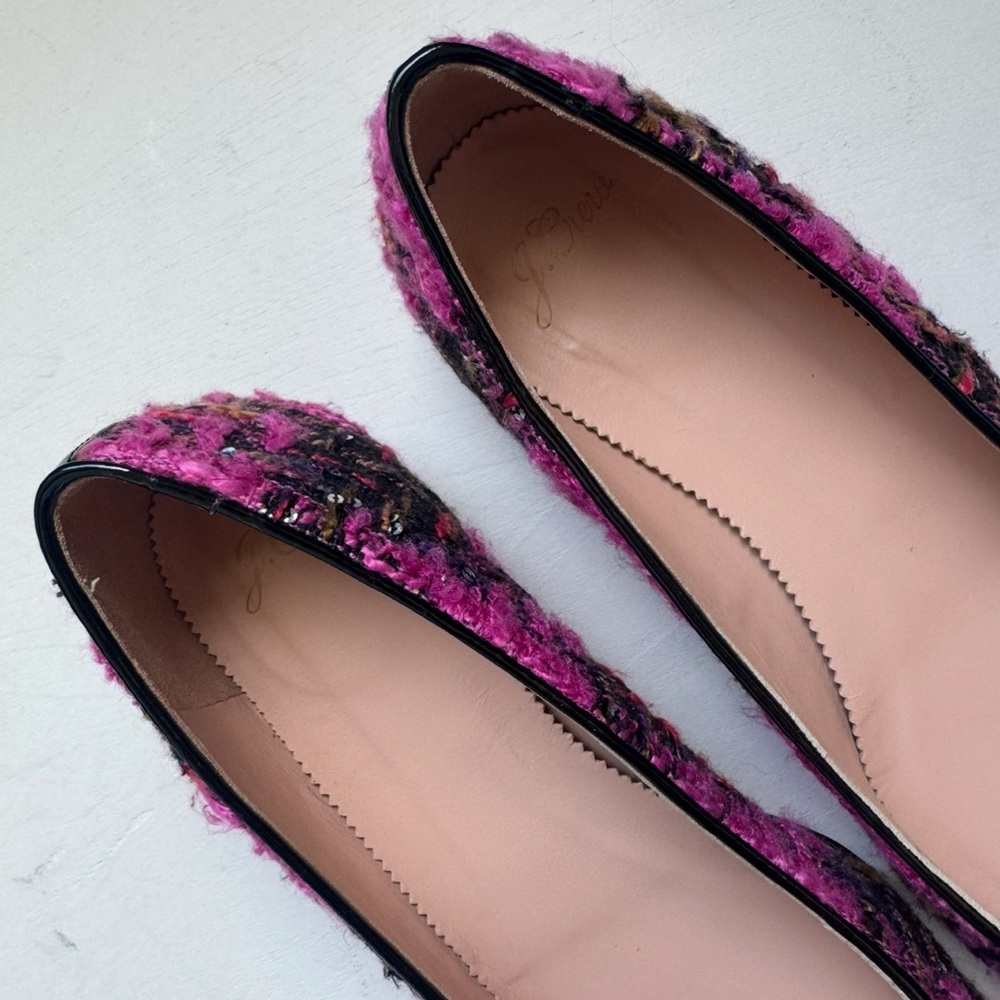 J. Crew Pink and Black Flats - Picture 9 of 16